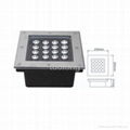 1-36w IP68 Waterproof led underground lamp with Stainless steel cover 2