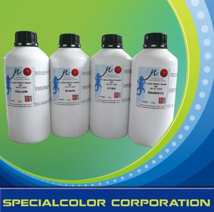 J-TECK J-ECO SUBLY NANO NS-60 Fluo dispersed dye sublimation ink 4