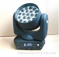 LED Wash Beam Movng Head ZOOM 19x12W (4IN1)