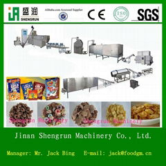 Breakfast cereals machine Corn flakes machine