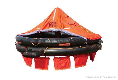 Inflatable life raft 3
