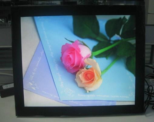 21"acrylic digital photo frame motion sensor