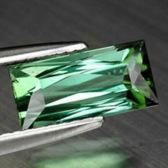 3.17 CT. SUPERB BRIGHT TOP NEON BLUE GREEN TOURMALINE with GLC certificate