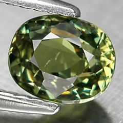 1.17 CT. SUPERB LUSTER RUSSIAN DEMANTOID GARNET AAA with GLC certificate