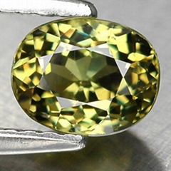 1.2 CT. RARE STUNNING LUSTER GREEN DEMANTOID GARNET with GLC certificate