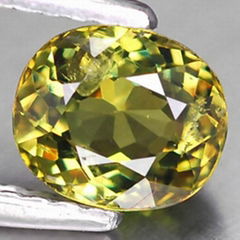 1.16 CT. AAA LUSTER NICE GREEN NAMIBIAN DEMANTOID GARNET with GLC certificate