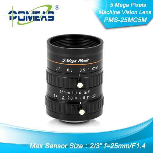 5 Mega Pixels FA/Machine Vison Lens