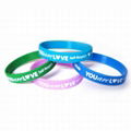 Silicone wristband