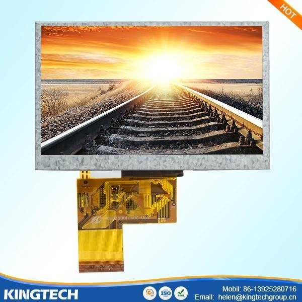 4.3 inch TFT LCD module lighting control touch panel 2