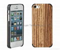 Hot selling wooden iPhone 5 case and