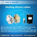 RTV liquid silicone for concrete crafts mold making 