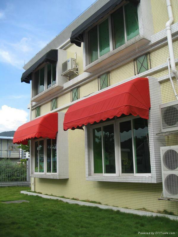 Aluminum window canopy    4