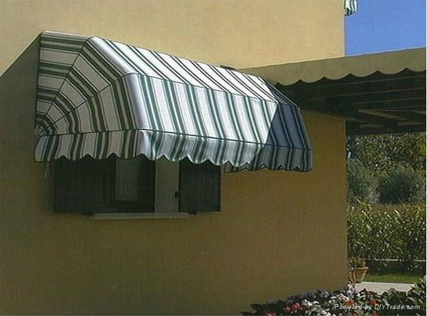Aluminum window canopy    5