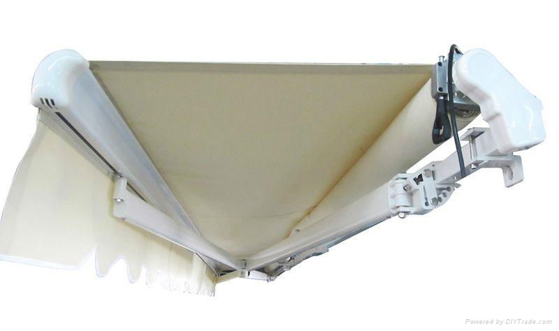 motorized aluminum awning 2