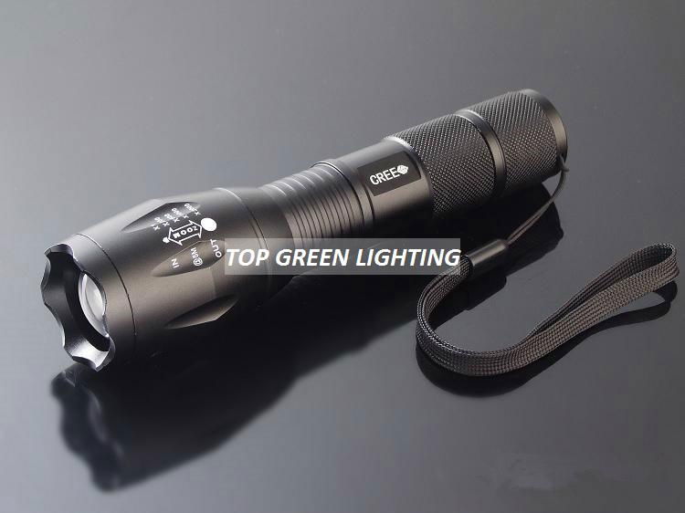 Ultrafire CREE XML R5 T6 LED Flashlight Zoomable Lanterna LED R5 T6 LED Torch  2