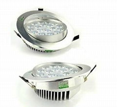 3W 5W 7W 9W 12W 15W 18W LED Down Light Lamparas 85-265V LED Downlight Lampadas 