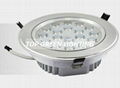 3W 5W 7W 9W 12W 15W 18W LED Down Light Lamparas 85-265V LED Downlight Lampadas  5