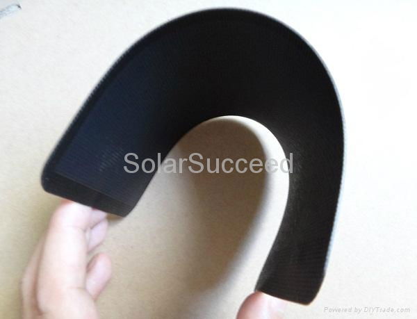 1W Flexible Solar Cell Amorphous Silicon Foldable Ultra Slim Solar Panel 2V