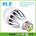 7W high CRI e27 led bulb   5