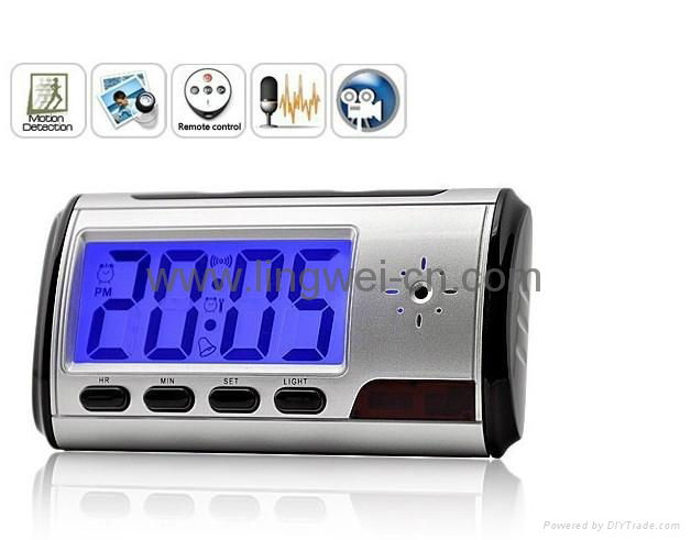 Top selling! real built-in 8GB Waterproof Watch mini camera Clock DVR 