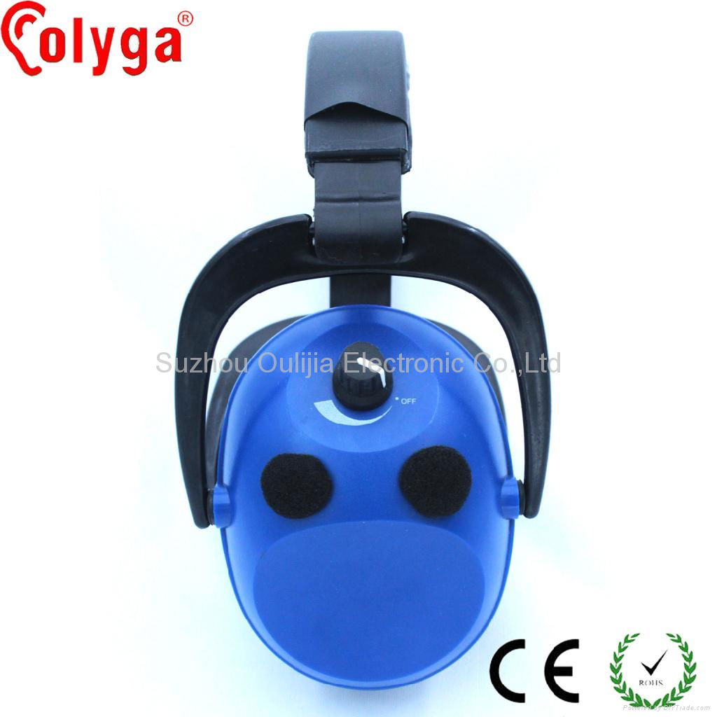 Hunting electronic stereo earmuff