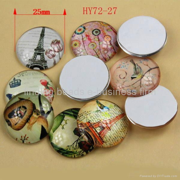 crafts and scrapbooking glass domed cabochons cameo setting tray pendant cover 2 2