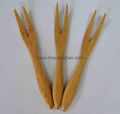 Bamboo fruit fork Factory