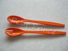 salad spoon and fork set