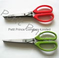 HOT sale 5 blade multi-purpose scissors   2