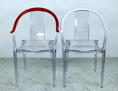 new design transparent MI MING chair