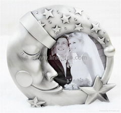 Europe  picture  frame ancient zinc alloy metal photo frame