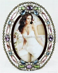 Europe  picture  frame ancient zinc alloy metal photo frame