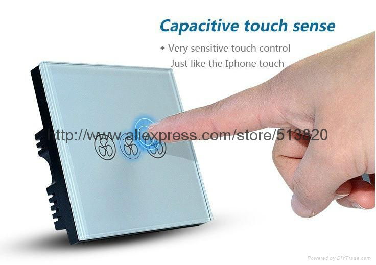Remote control Touch Fan Switch 5