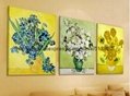 hand painted wall art Beautiful Van Gogh Sunflower Painting 4