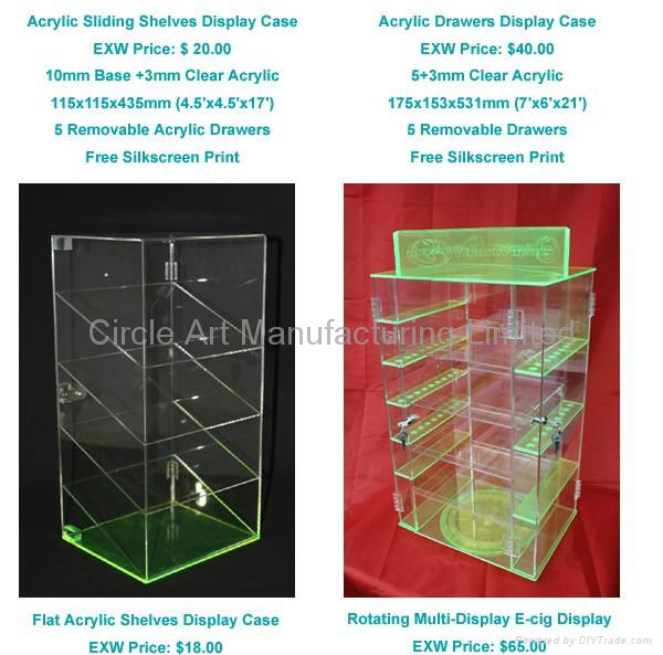 E-cigarette E liquid Acrylic Display Case  3
