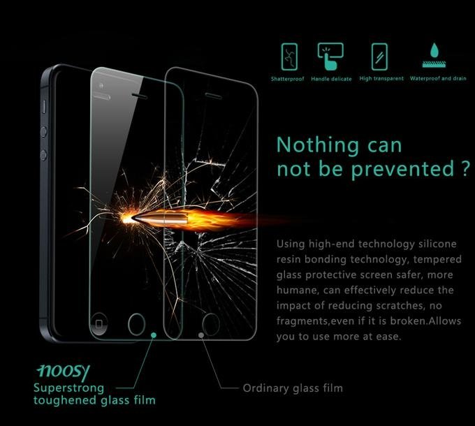  NOOSY explosion proof 9h tempered glass screen protector 2