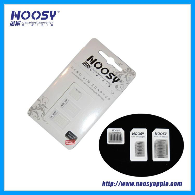 High Quality&Factory Price NOOSY Dual Sim Card Adapter for iPhone/iPad