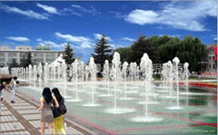 China Dry Musical Fountains