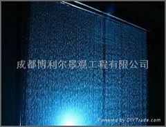 China Amazing Digital Water Curtain musical fountain