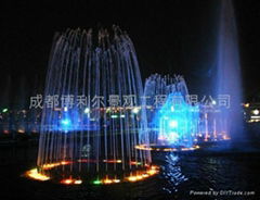 China Park Lake Outdoor Dancing Water