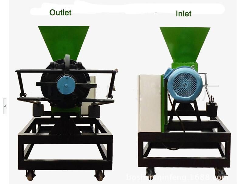 Dung screw press solid liquid separator drying machine 5