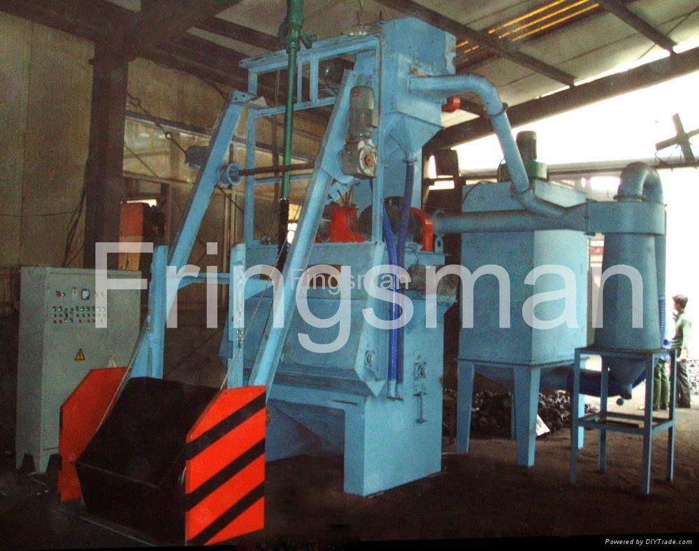 tumble belt type shot blasting machine