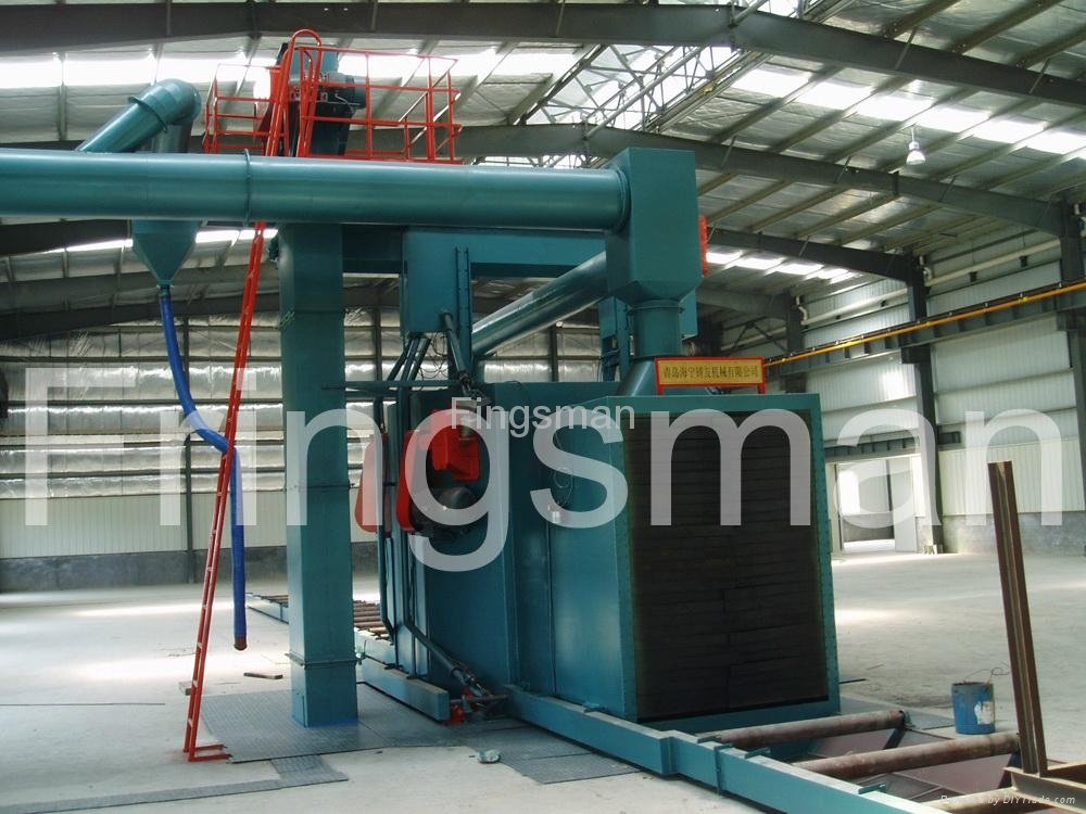 roller bed type abrator