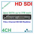 4ch Standalone SDI HD CCTV DVR Recorder  1