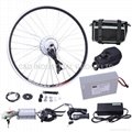 36V 250W electric bike conversion kit with 10AH handlebar bag battery     1