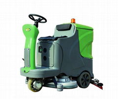 Ride-on Scrubber Machine