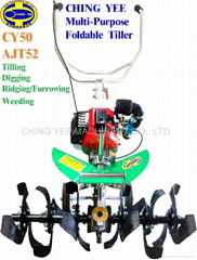 CY50-AJT52 Multi-Purpose Foldable Tiller