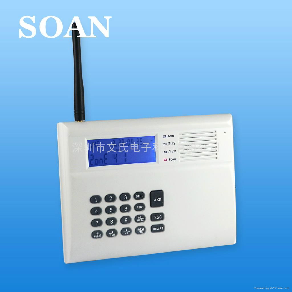 双网GSM防盗报警器  3