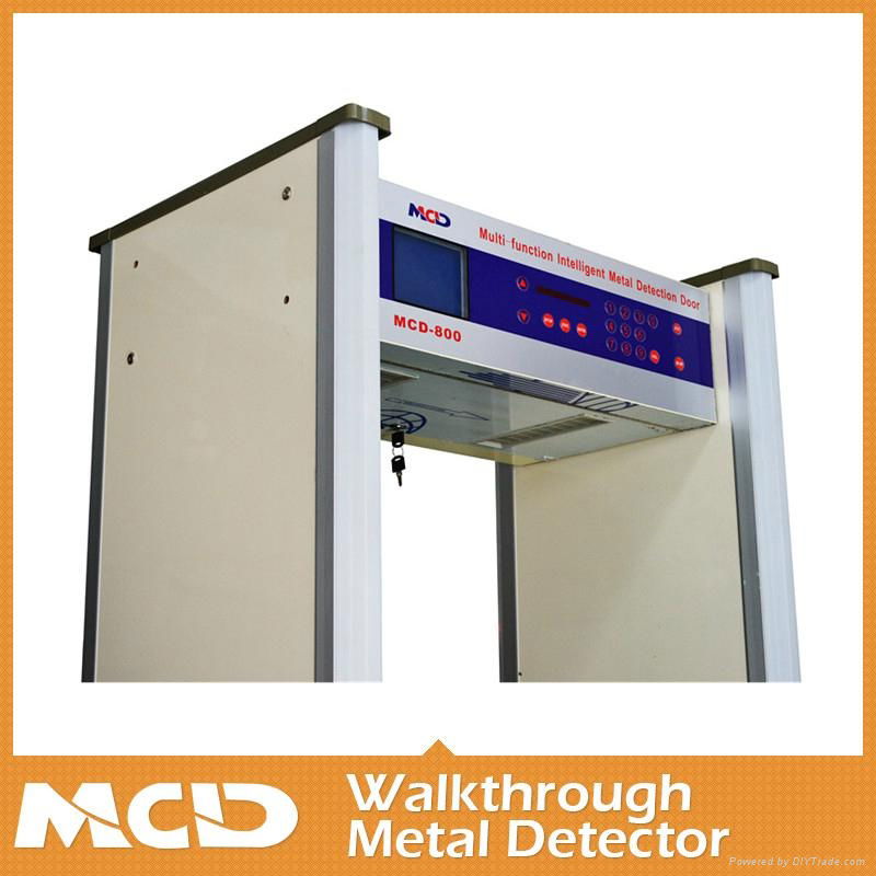 Walk through Metal Detector with High Sensitivity and Quick speed