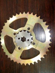 steel racing bike sprockets